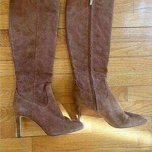 Sam Edelman Brown Suede Over the Knee Boots